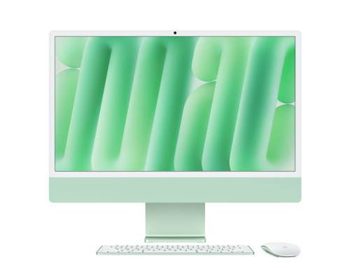 Apple iMac 24" Retina 4,5K, M4 (10C CPU, 10C GPU, 2024), 32GB, 2TB SSD, Nano-Texture Glass, Green (зелёный)