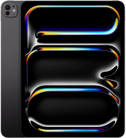 Apple iPad Pro 13 M4 256 Gb, Wi-Fi Standard Glass, Black (чёрный)