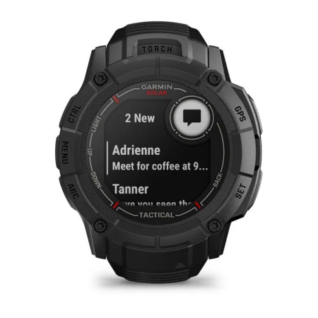 Мультиспортивные часы Garmin INSTINCT 2X Solar Tactical Black