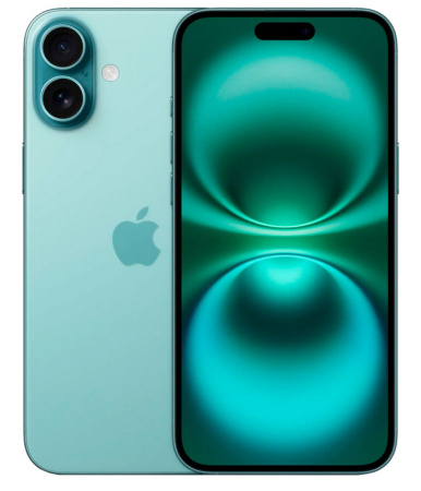 Apple iPhone 16 Plus, SIM + eSIM, 128 GB, Teal (бирюзовый)