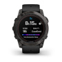 Мультиспортивные часы Garmin Fenix 7X Pro Sapphire Solar Carbon Gray