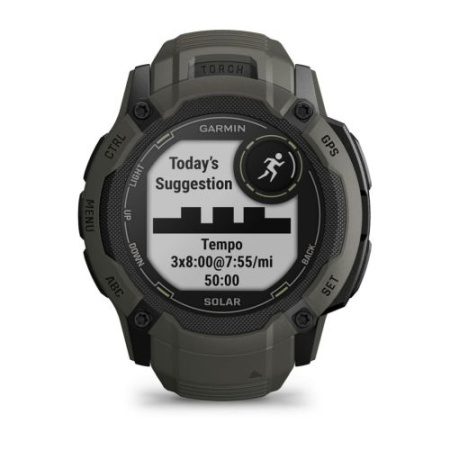 Мультиспортивные часы Garmin INSTINCT 2x Solar Moss