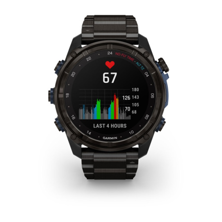 Мультиспортивные часы Garmin Descent  MK3i 51mm Carbon Gray DLC with Titanium Band