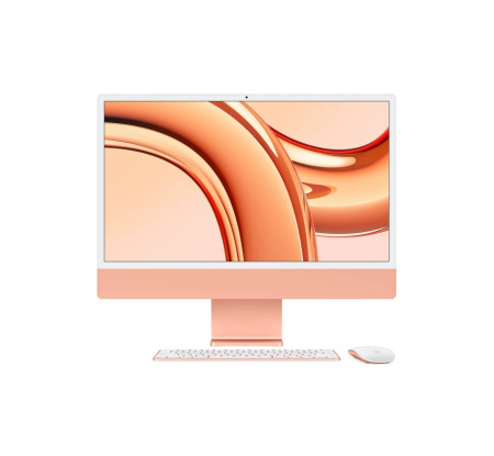 Apple iMac 24" Retina 4,5K, M3 (8C CPU, 10C GPU), 24Gb, 1Tb SSD, Orange (оранжевый)