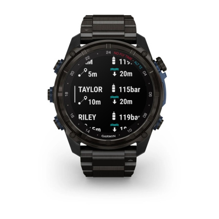 Мультиспортивные часы Garmin Descent  MK3i 51mm Carbon Gray DLC with Titanium Band