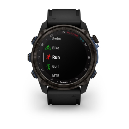 Мультиспортивные часы Garmin Descent  MK3i 51mm Carbon Gray DLC with Silicone Band