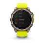 Умные часы Garmin Fenix 8, 51мм, Solar, Sapphire Titanium, Yellow