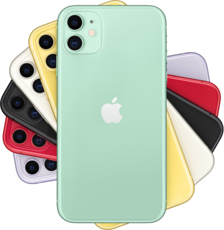 Apple iPhone 11, 128 ГБ, зеленый