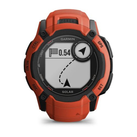 Мультиспортивные часы Garmin INSTINCT 2x Solar Flame Red