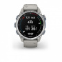 Мультиспортивные часы Garmin Descent MK3 43mm Stainless Steel with Fog Gray Band