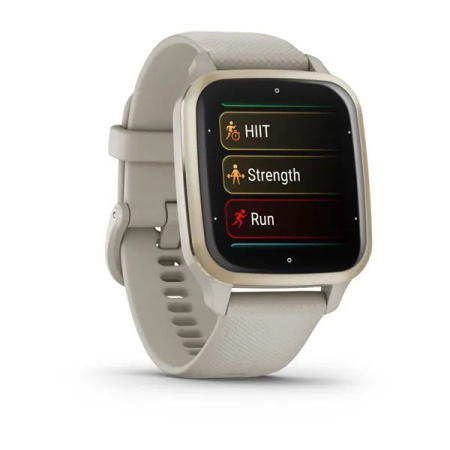 Мультиспортивные часы Garmin Venu SQ2 Music Edition French Gray/Cream Gold