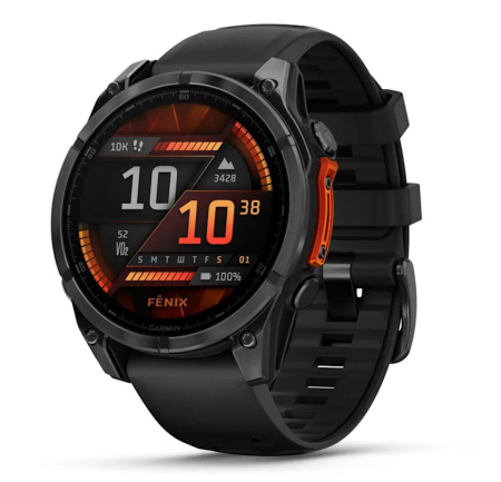 Умные часы Garmin Fenix 8, 51 мм, Amoled, Slate Gray