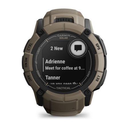 Мультиспортивные часы Garmin INSTINCT 2X Solar Tactical Cayote