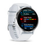 Мультиспортивные часы Garmin Venu 3 Silver Whitestone