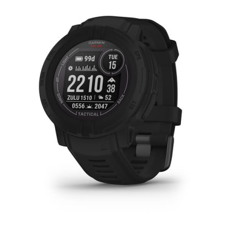 Мультиспортивные часы Garmin INSTINCT 2 Solar Tactical Black 