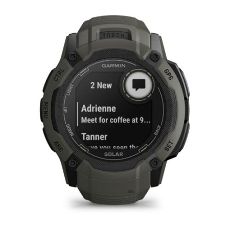 Мультиспортивные часы Garmin INSTINCT 2x Solar Moss