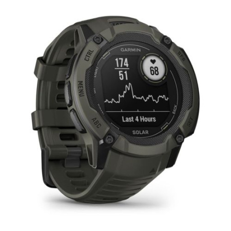 Мультиспортивные часы Garmin INSTINCT 2x Solar Moss