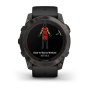 Мультиспортивные часы Garmin Fenix 7X Pro Sapphire Solar Carbon Gray