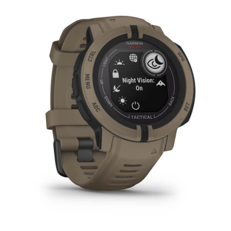 Мультиспортивные часы Garmin INSTINCT 2 Solar Tactical Cayote-Tan