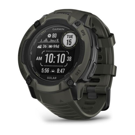 Мультиспортивные часы Garmin INSTINCT 2x Solar Moss