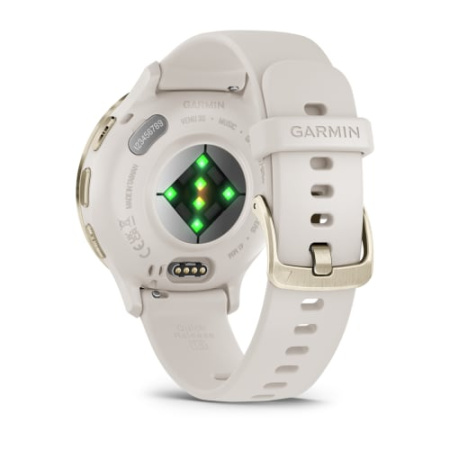 Мультиспортивные часы Garmin Venu 3S Soft Gold Ivory