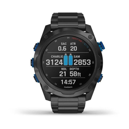 Мультиспортивные часы Garmin Descent MK2I  Descent T1 Bundle