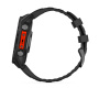 Умные часы Garmin Fenix 8, 47 мм, Amoled Slate Gray with Black Silicone Band