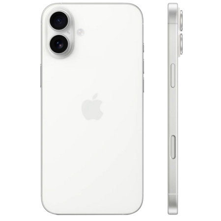 Apple iPhone 16 Plus, dual-SIM, 128 GB, White (белый)