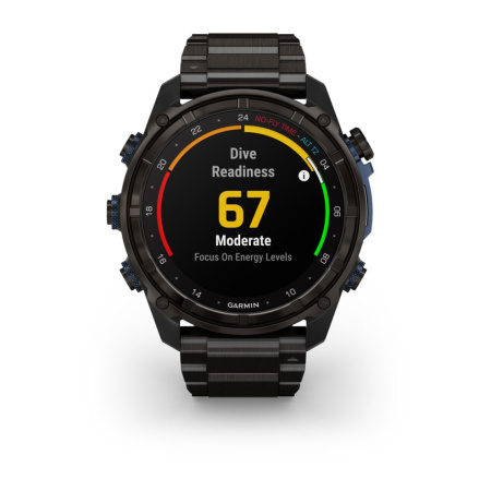 Мультиспортивные часы Garmin Descent  MK3i 51mm Carbon Gray DLC with Titanium Band