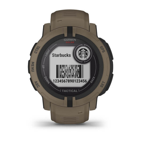 Мультиспортивные часы Garmin INSTINCT 2 Solar Tactical Cayote-Tan