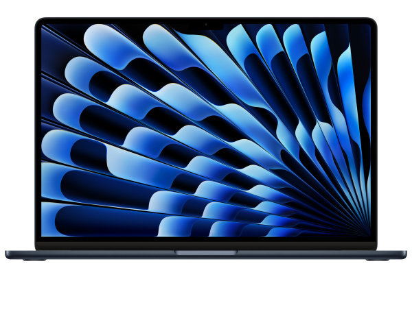 Apple MacBook Air 15" (M3, 8C CPU/10C GPU, 2024) 24 ГБ, 1 ТБ SSD, Midnight
