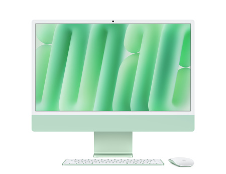 Apple iMac 24" Retina 4,5K, M4 (10C CPU, 10C GPU, 2024), 32GB, 1TB SSD, Green (зелёный)