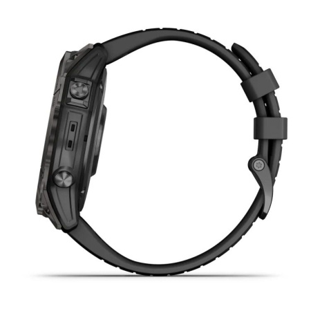 Мультиспортивные часы Garmin Fenix 7X Pro Sapphire Solar Carbon Gray