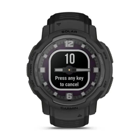 Мультиспортивные часы Garmin INSTINCT Crossover Solar Tactical Black 