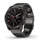 Garmin Fenix 7X Pro Sapphire Solar Carbon Gray with Vented Titanium Bracelet 