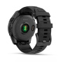 Умные часы Garmin Fenix E 47мм Amoled Slate Gray Steel With Black Silicone Band