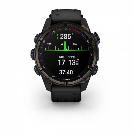 Мультиспортивные часы Garmin Descent MK3i 43mm Carbon Gray DLC